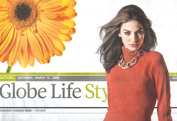 Globe and Mail Style's Style Section Art Works 
                    1, 2007